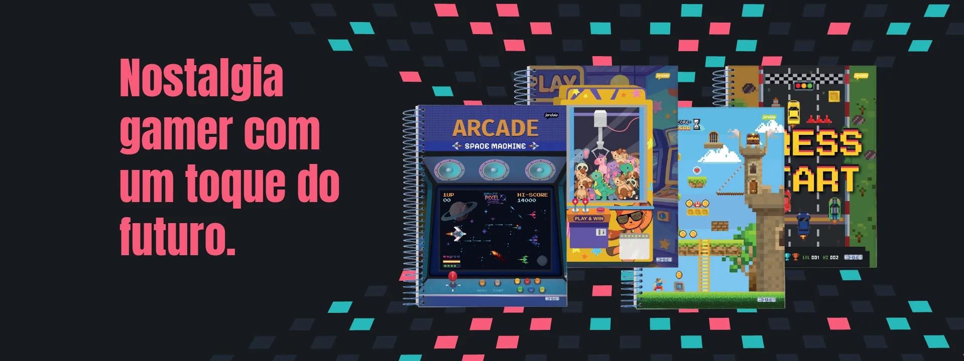 Nostalgia gamer com um toque do futuro